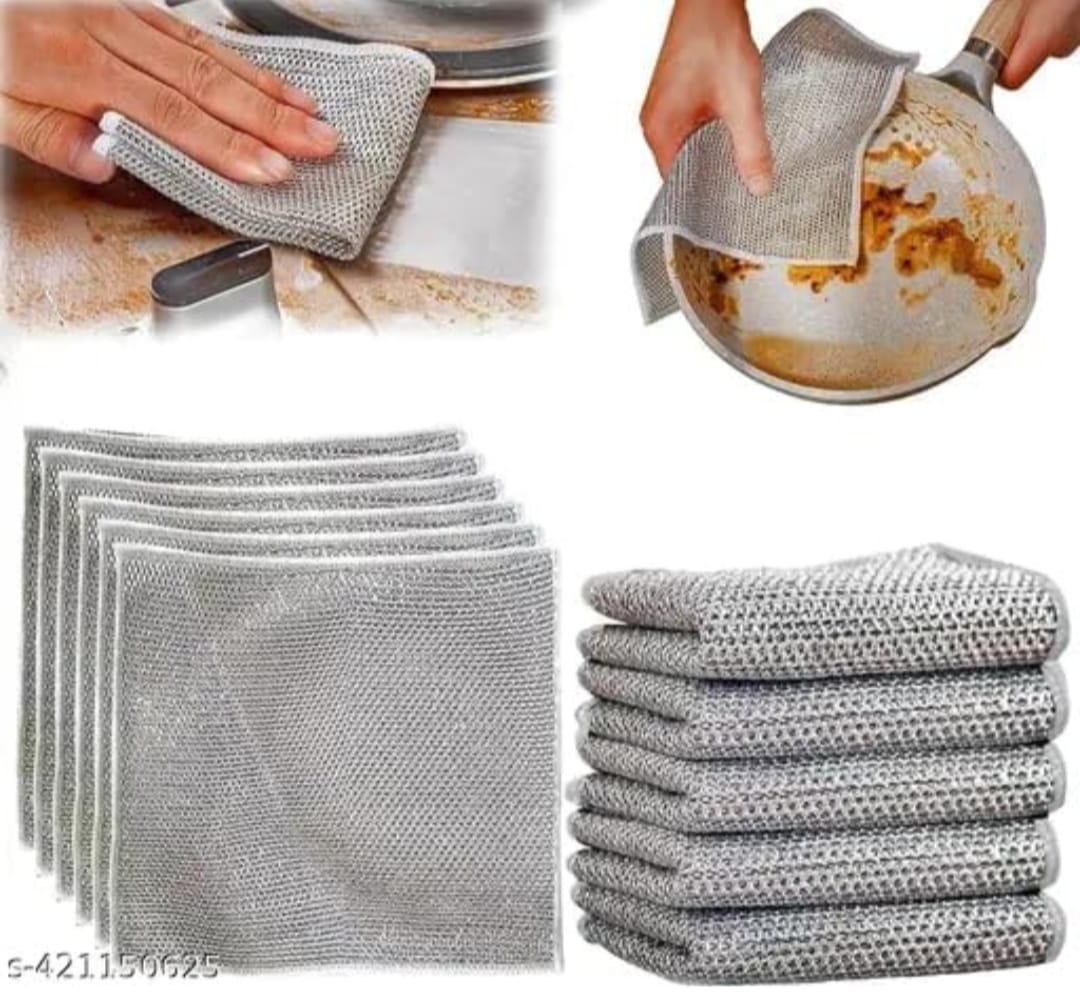 Double Layered Steel Wire Cleaning Cloth
